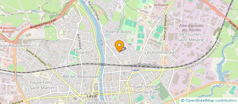 localisation de l'entreprise POLISSONNE à LAVAL