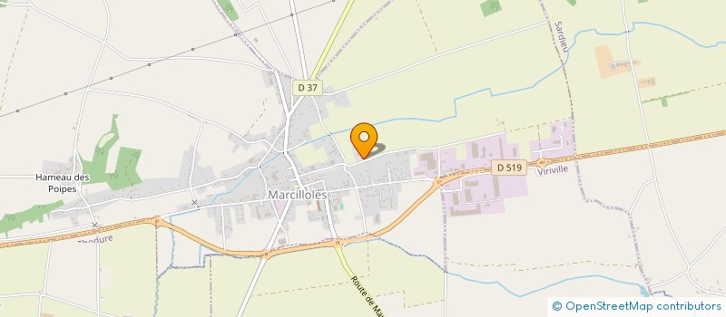localisation de l'entreprise POLITINO à MARCILLOLES