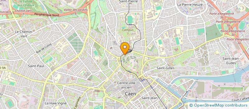 localisation de l'entreprise POLITIQUES & MANAGEMENT PUBLICS à CAEN