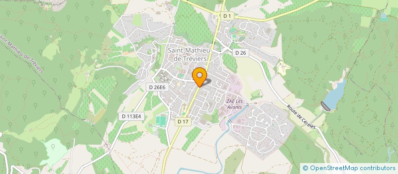 localisation de l'entreprise POLITIZMO  SAINT-MATHIEU-DE-TREVIERS