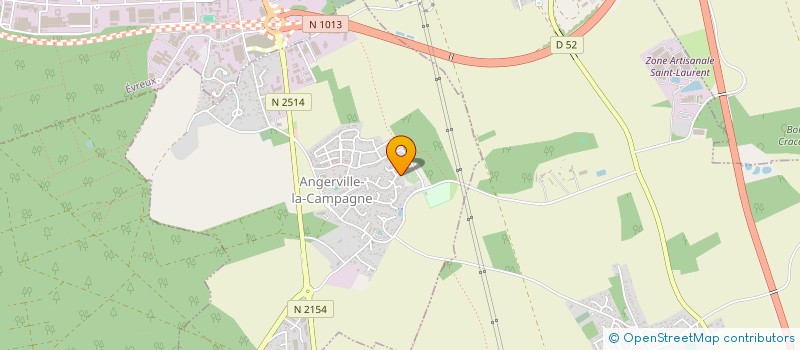 localisation de l'entreprise POLKA  ANGERVILLE-LA-CAMPAGNE