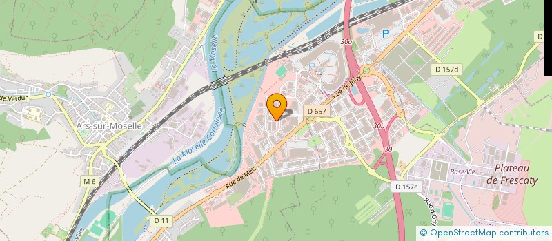 localisation de l'entreprise POLKA  JOUY-AUX-ARCHES