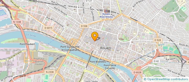 localisation de l'entreprise POLKA à ROUEN