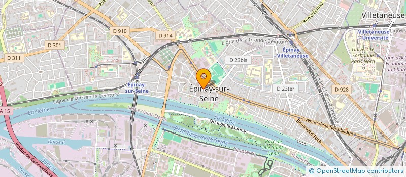 localisation de l'entreprise POLKA 93 à EPINAY-SUR-SEINE