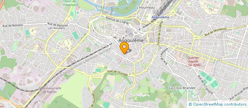 localisation de l'entreprise POLKA DOT à ANGOULEME