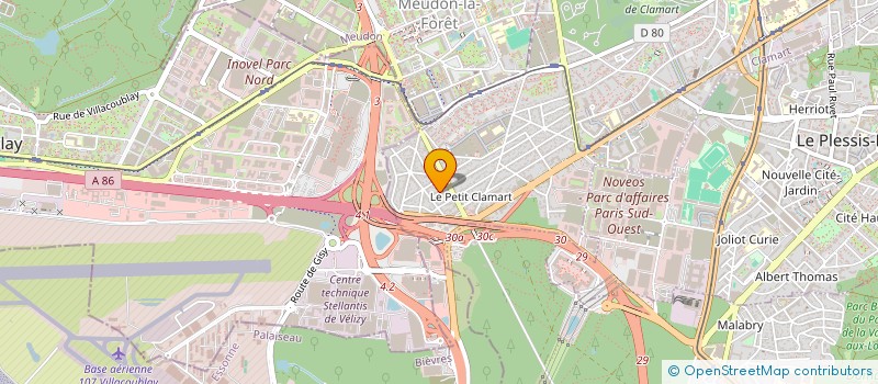 localisation de l'entreprise POLKA SPIRIT à CLAMART