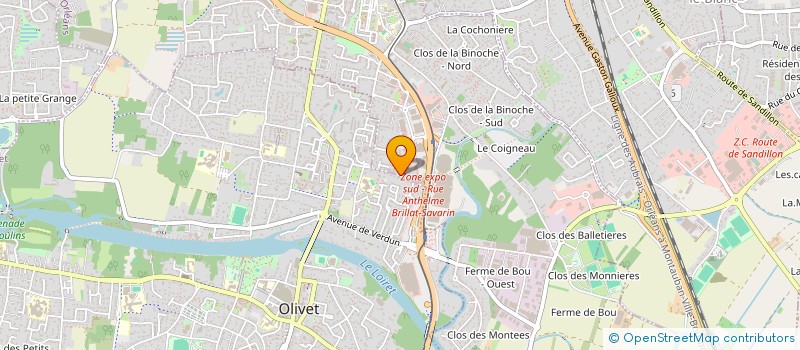 localisation de l'entreprise POLKATOMIC  ORLEANS