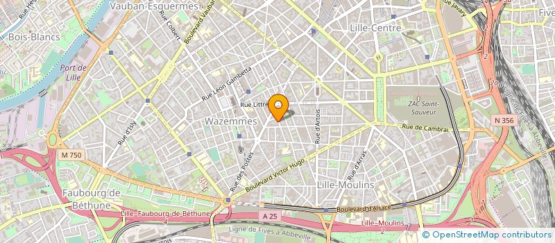 localisation de l'entreprise POLKI à LILLE