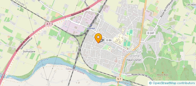 localisation de l'entreprise POLLA RENOVATION  LIVRON-SUR-DROME