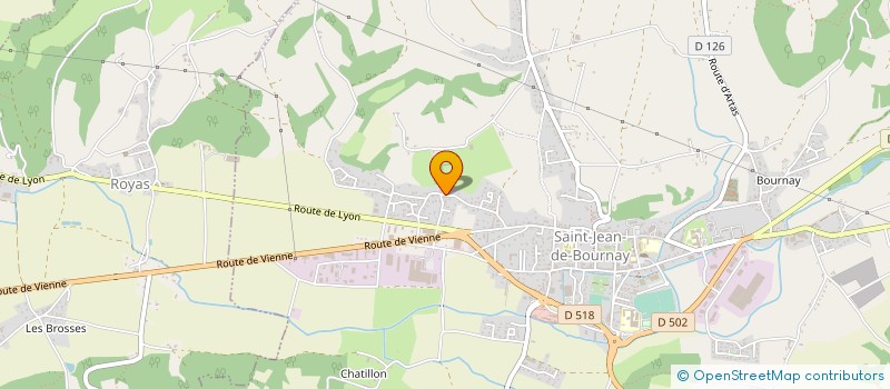 localisation de l'entreprise POLLARDI  SAINT-JEAN-DE-BOURNAY