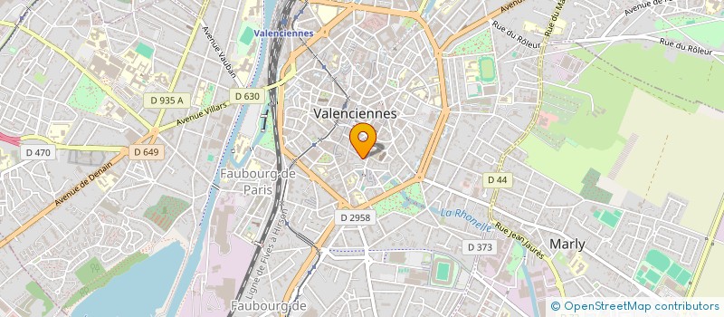 localisation de l'entreprise POLLE à VALENCIENNES