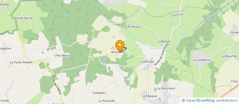 localisation de l'entreprise POLLEN D'ETOILES à SEREILHAC