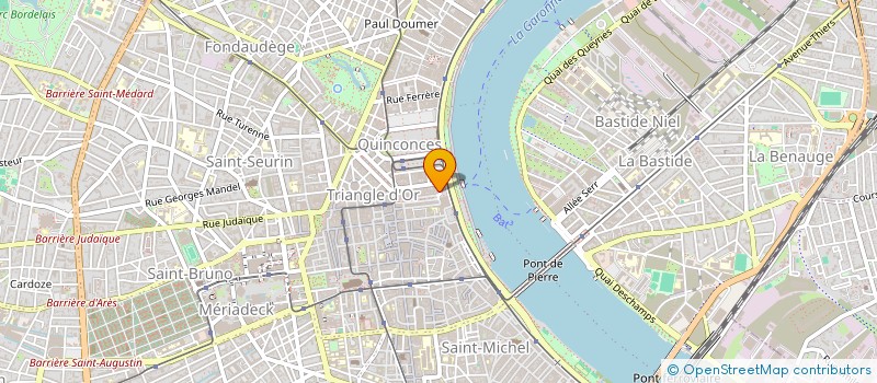 localisation de l'entreprise POLLEN ROBOTICS à BORDEAUX