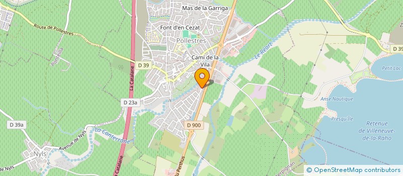 localisation de l'entreprise POLLESTRES LOCATION DEVELOPPEMENT  POLLESTRES