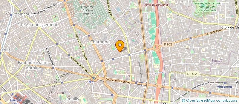 localisation de l'entreprise POLLET AGENCEMENT  PARIS