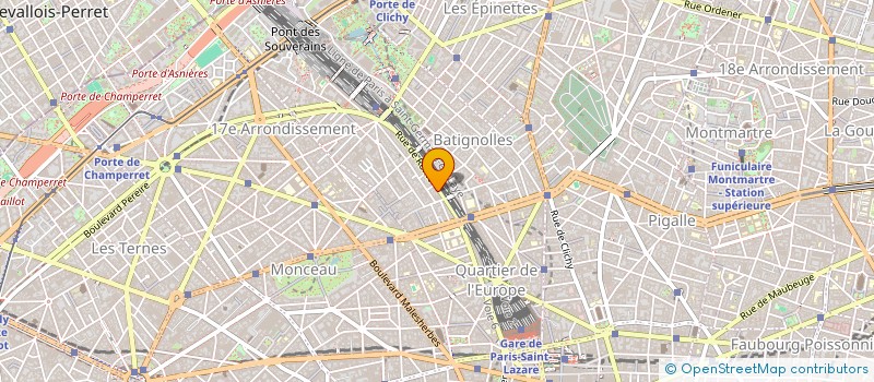 localisation de l'entreprise POLLET INVESTISSEMENTS  PARIS
