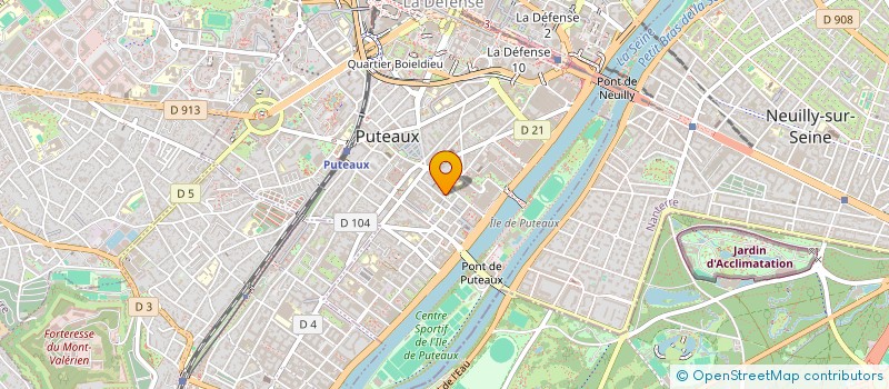 localisation de l'entreprise POLLINEO  PUTEAUX