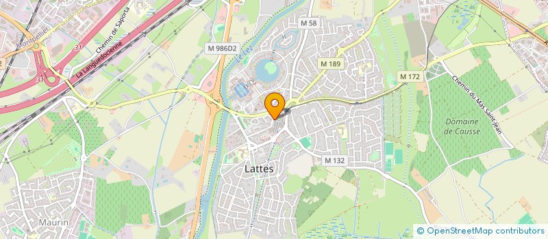 localisation de l'entreprise POLLO E PIZZA EURL à LATTES