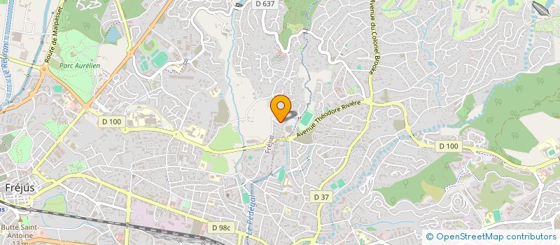 localisation de l'entreprise POLLOCK PHILIP ET CALUM GRAHAM  LES ADRETS-DE-L'ESTEREL