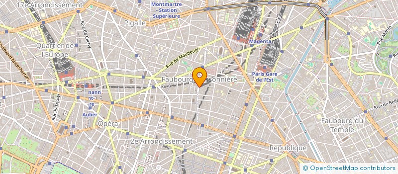 localisation de l'entreprise POLLUX à PARIS
