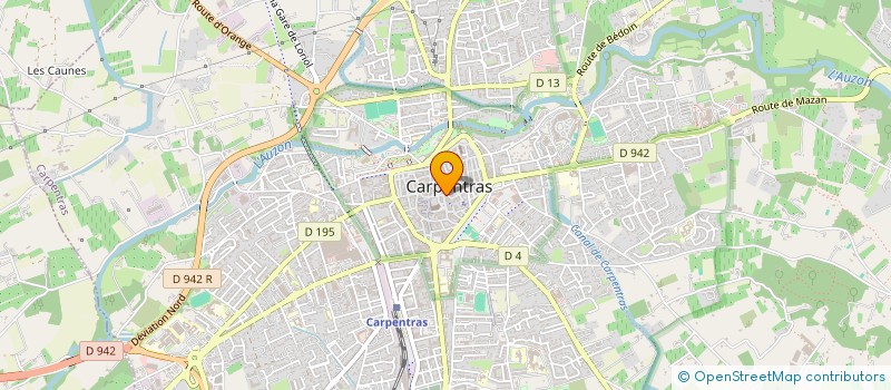 localisation de l'entreprise POLLY à CARPENTRAS
