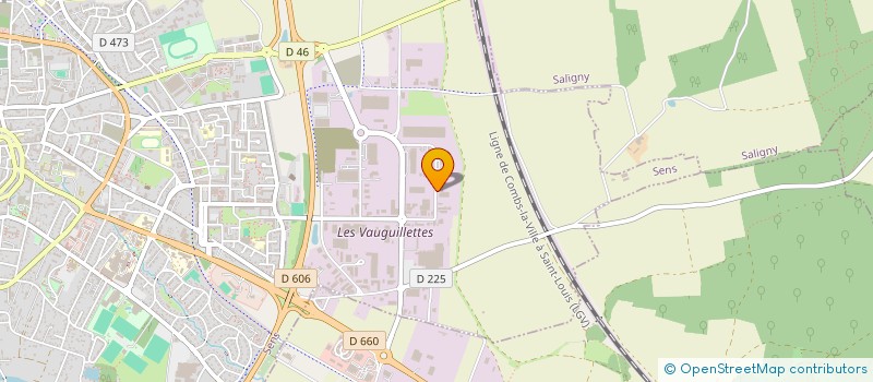 localisation de l'entreprise POLLY DEVELOPPEMENT à SENS