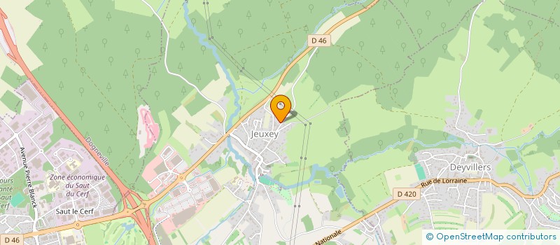 localisation de l'entreprise POLMAR 1  VAUDEVILLE