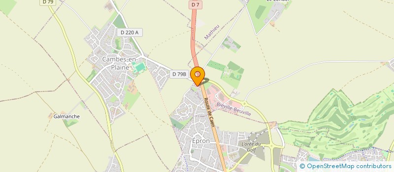 localisation de l'entreprise POLMAR à BIEVILLE-BEUVILLE