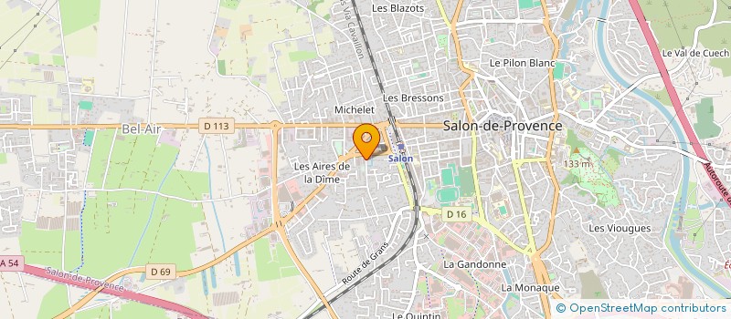 localisation de l'entreprise POLMAR CONSTRUCTION  SALON-DE-PROVENCE