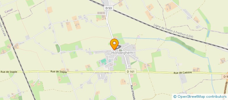 localisation de l'entreprise POLNARCIS à HONDEGHEM