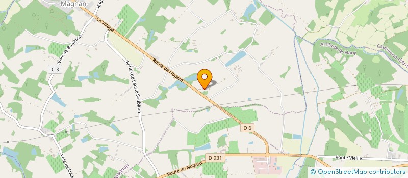 localisation de l'entreprise POLO  CAUPENNE D'ARMAGNAC