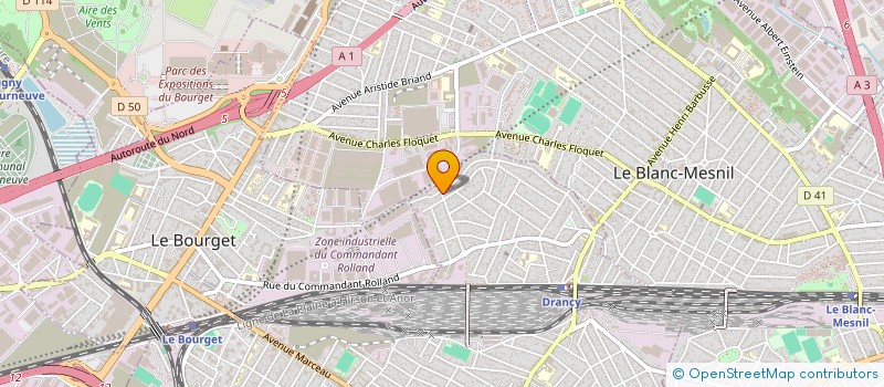 localisation de l'entreprise POLO CDM à DRANCY