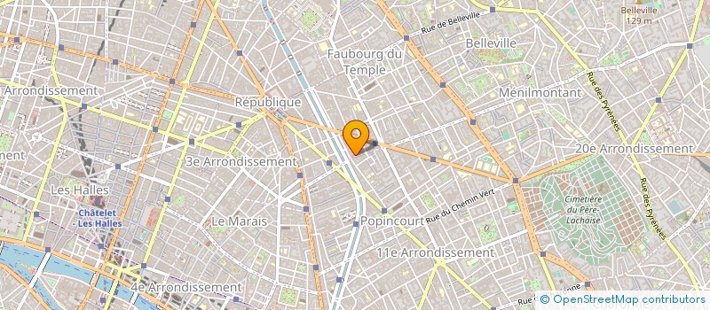 localisation de l'entreprise POLO CUIRS  PARIS