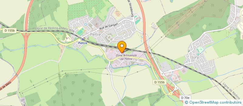 localisation de l'entreprise POLO MARBRERIE  PELTRE