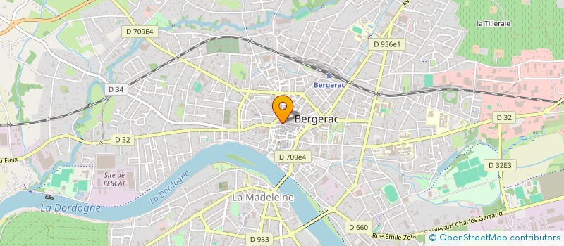 localisation de l'entreprise POLO-PEYREFICHE à BERGERAC