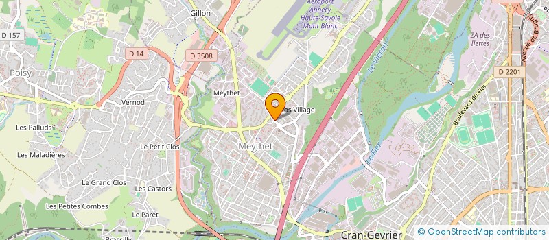 localisation de l'entreprise POLONIA 2.0 à ANNECY