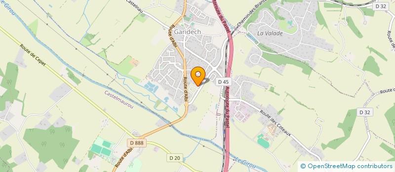 localisation de l'entreprise POLONUS & FILS  GARIDECH