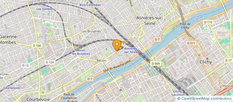 localisation de l'entreprise POLOP à ASNIERES-SUR-SEINE