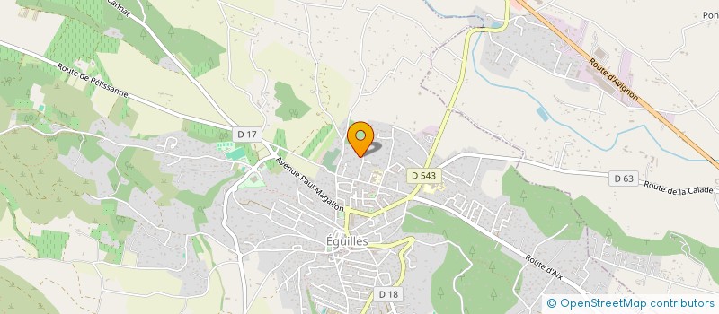 localisation de l'entreprise POLOPE  EGUILLES