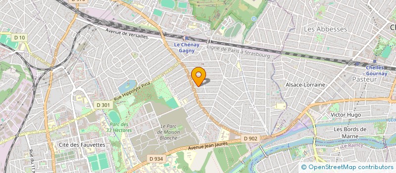 localisation de l'entreprise POLOPOLO.FR à GAGNY