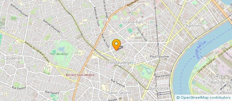 localisation de l'entreprise POLOROSE  BORDEAUX