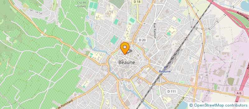 localisation de l'entreprise POLOU à BEAUNE