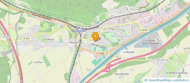 localisation de l'entreprise POLOUISEMA  MONTMELIAN