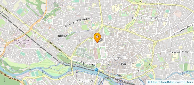 localisation de l'entreprise POLPO à PAU