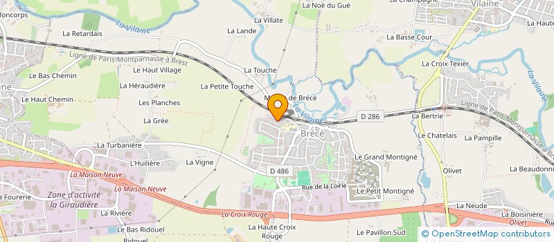 localisation de l'entreprise POLT  BRECE