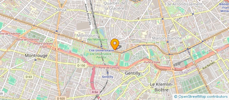 localisation de l'entreprise POLTHOR JOURDAN  PARIS