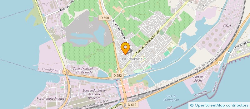 localisation de l'entreprise POLUCHE à FRONTIGNAN