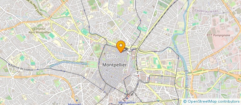 localisation de l'entreprise POLUNE à MONTPELLIER
