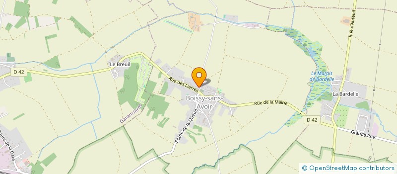 localisation de l'entreprise POLUVALENCE TP SAS à GAMBAISEUIL