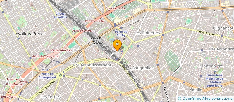 localisation de l'entreprise POLUX & COMPAGNIE  PARIS